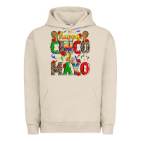 Pigment French Oak happy cinco de mayo Urban Hoodie - Zillion Design Studio