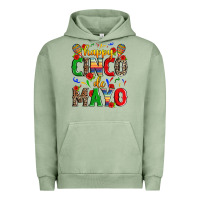 Pigment Oil Green happy cinco de mayo Urban Hoodie - Zillion Design Studio