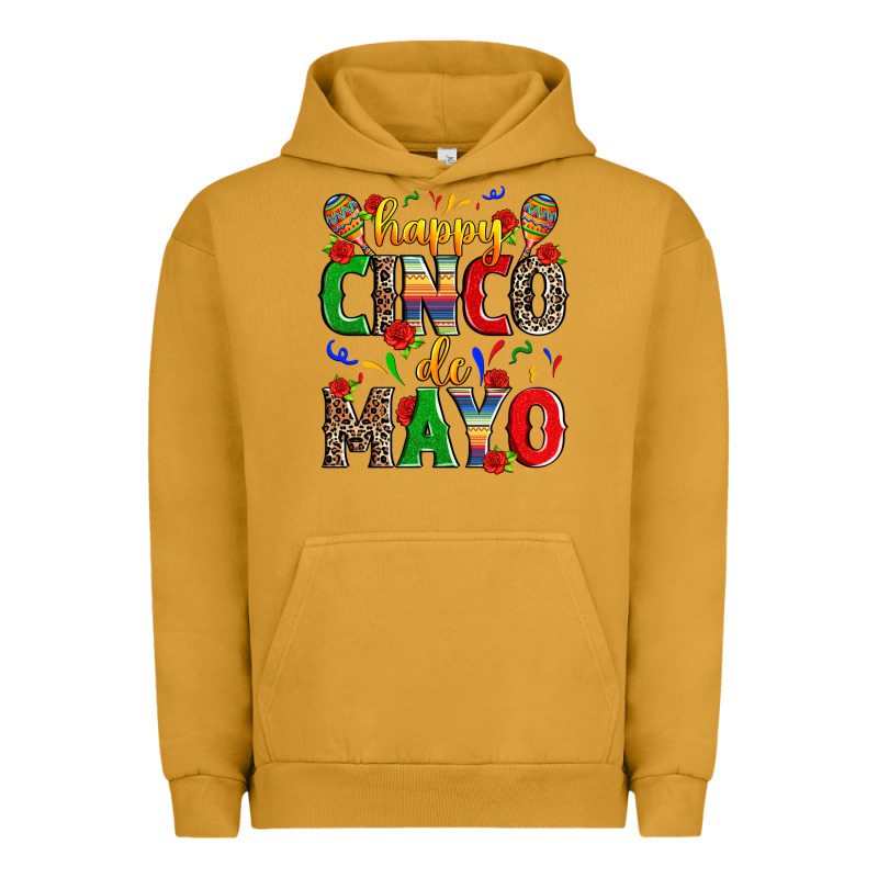 Happy Cinco De Mayo Urban Hoodie by Zillion Design Studio | Teevron