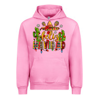 Fuchsia Pink feliz navidad Urban Hoodie - Zillion Design Studio