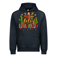 Navy feliz navidad Urban Hoodie - Zillion Design Studio