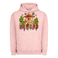 Pigment Salmon feliz navidad Urban Hoodie - Zillion Design Studio