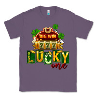Lavender St Patricks Lucky One Classic Tee - FaDigitalArtStudio