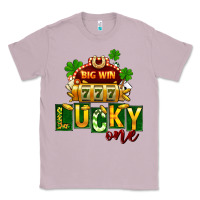 Lilac St Patricks Lucky One Classic Tee - FaDigitalArtStudio