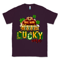 Plum St Patricks Lucky One Classic Tee - FaDigitalArtStudio