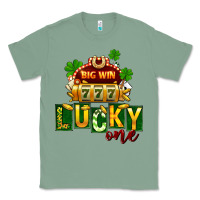 Sage St Patricks Lucky One Classic Tee - FaDigitalArtStudio