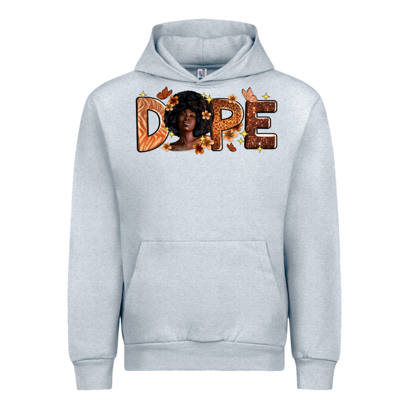 Dope Melanin Urban Hoodie by Zillion Design Studio | Teevron