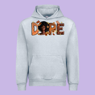 Dope Melanin Urban Hoodie Designed By Zillion Design Studio