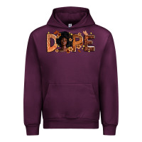 Mauve Wine dope melanin Urban Hoodie - Zillion Design Studio