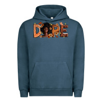 Pigment Midnight Navy dope melanin Urban Hoodie - Zillion Design Studio