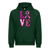 Forest Green cancer love Urban Hoodie - RanaPortraitStore