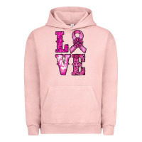 Pigment Salmon cancer love Urban Hoodie - RanaPortraitStore