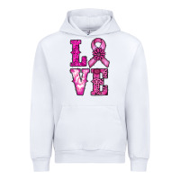 White cancer love Urban Hoodie - RanaPortraitStore