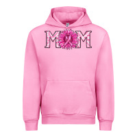 Fuchsia Pink breast cancer mom Urban Hoodie - RanaPortraitStore