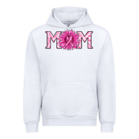 White breast cancer mom Urban Hoodie - RanaPortraitStore