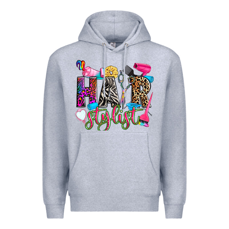 Hairstylist Premium Hoodie by Zillion Design Studio | Teevron