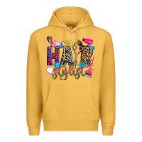 Mustard hairstylist Premium Hoodie - Zillion Design Studio