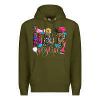 Army Green hairstylist Premium Hoodie - Zillion Design Studio