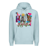 Blue Mist hairstylist Premium Hoodie - Zillion Design Studio