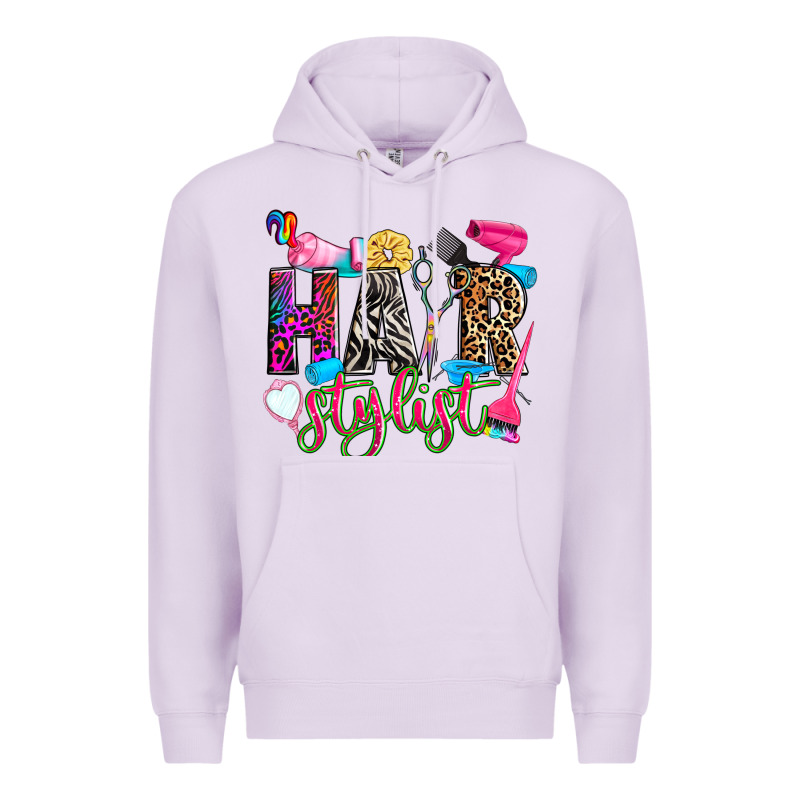 Hairstylist Premium Hoodie by Zillion Design Studio | Teevron