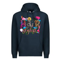 Navy hairstylist Premium Hoodie - Zillion Design Studio