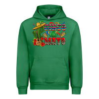 Emerald cinco de mayo cactus Urban Hoodie - Zillion Design Studio