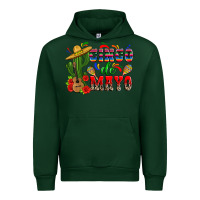Forest Green cinco de mayo cactus Urban Hoodie - Zillion Design Studio