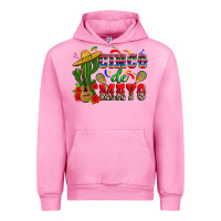Fuchsia Pink cinco de mayo cactus Urban Hoodie - Zillion Design Studio