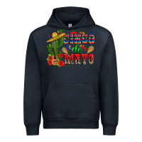 Navy cinco de mayo cactus Urban Hoodie - Zillion Design Studio