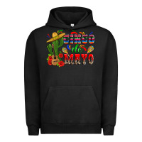 Pigment Black cinco de mayo cactus Urban Hoodie - Zillion Design Studio