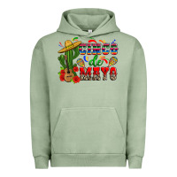 Pigment Oil Green cinco de mayo cactus Urban Hoodie - Zillion Design Studio