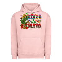 Pigment Salmon cinco de mayo cactus Urban Hoodie - Zillion Design Studio