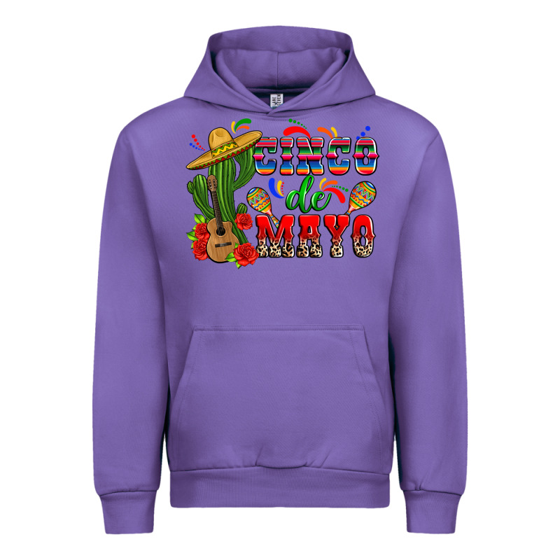 Cinco De Mayo Cactus Urban Hoodie by Zillion Design Studio | Teevron