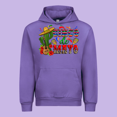 Cinco De Mayo Cactus Urban Hoodie Designed By Zillion Design Studio