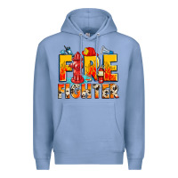 Colony Blue firefighter Premium Hoodie - Zillion Design Studio