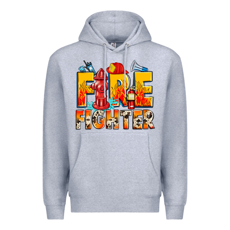 Firefighter Premium Hoodie by Zillion Design Studio | Teevron