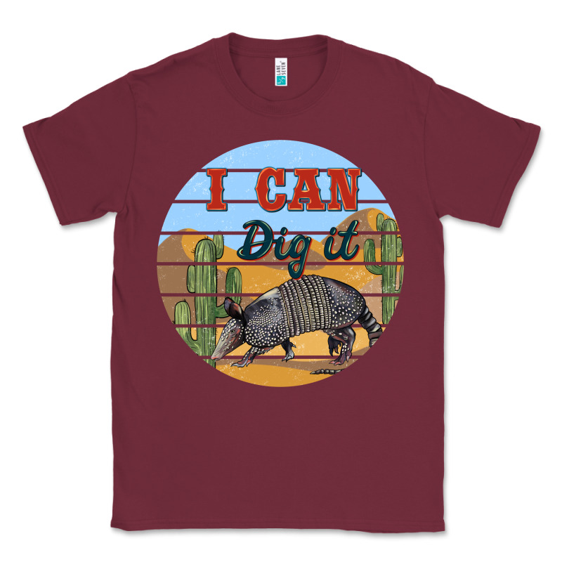 I Can Dig It Armadillo Classic Tee by BarkalooDesign | Teevron