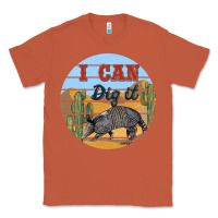 Copper i can dig it armadillo Classic Tee - BarkalooDesign