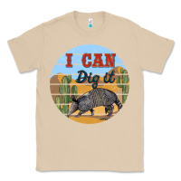 Mushroom i can dig it armadillo Classic Tee - BarkalooDesign
