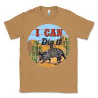 Toasted Coconut i can dig it armadillo Classic Tee - BarkalooDesign