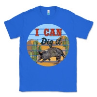 True Royal i can dig it armadillo Classic Tee - BarkalooDesign