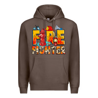 Coffee firefighter Premium Hoodie - Zillion Design Studio
