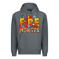 Rock firefighter Premium Hoodie - Zillion Design Studio