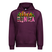 Mauve Wine chica bonita Urban Hoodie - Zillion Design Studio