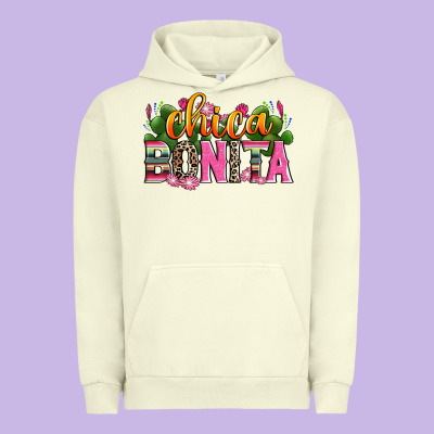 Chica Bonita Urban Hoodie Designed By Zillion Design Studio