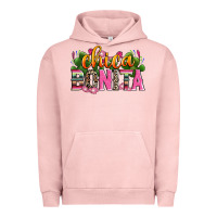 Pigment Salmon chica bonita Urban Hoodie - Zillion Design Studio