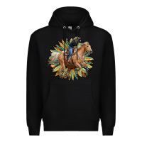 Black sunflower rodeo Premium Hoodie - RanaPortraitStore