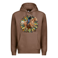 Chestnut sunflower rodeo Premium Hoodie - RanaPortraitStore