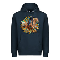 Navy sunflower rodeo Premium Hoodie - RanaPortraitStore