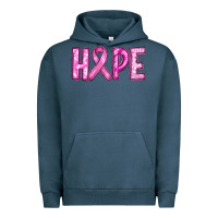 Pigment Midnight Navy breast cancer hope Urban Hoodie - RanaPortraitStore